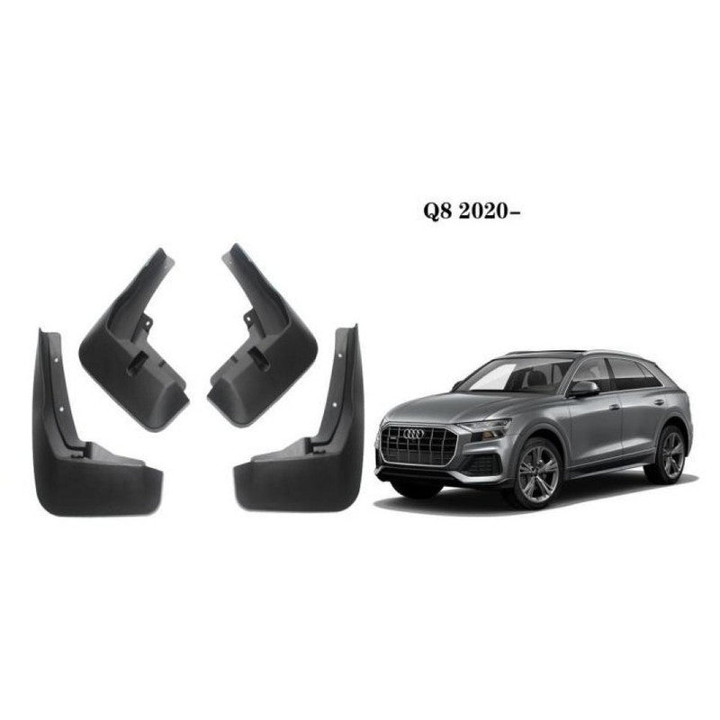 Car Craft Compatible With Audi Q8 2020 Car Tyre Mudflaps Mud Flap Mud Guard Fender Splash Guard Au2022 CC-7407 - CAR CRAFT INDIA