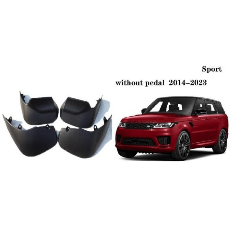 Car Craft Compatible With Land Range Rover Sport 2014-2023 Without Pedal Car Tyre Mudflaps Mud Flap Mud Guard Fender Splash Guard Lr2005 CC-7531 - CAR CRAFT INDIA