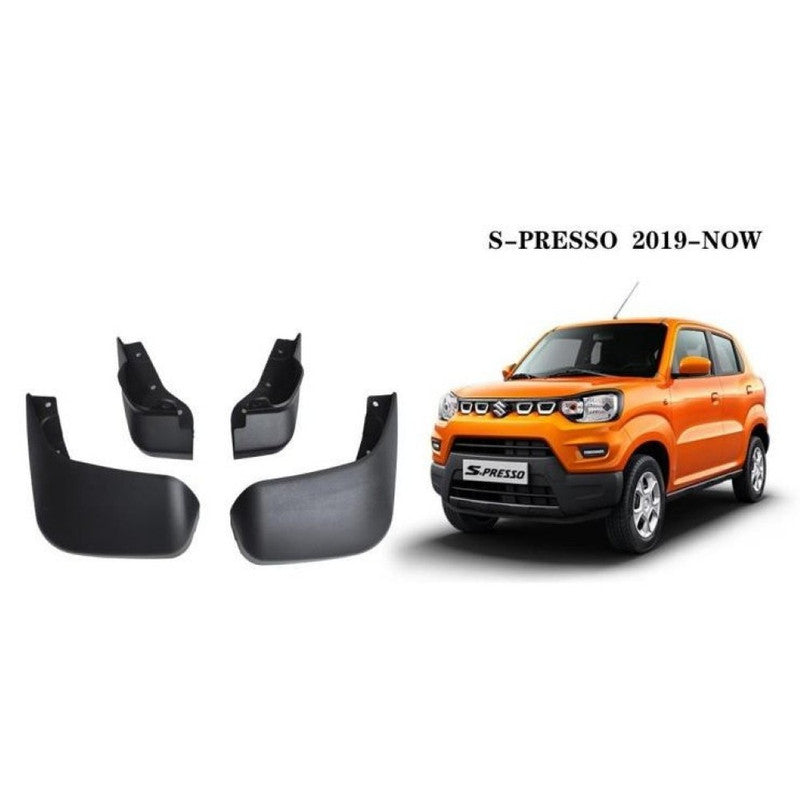 Car Craft Compatible With Maruti Suzuki S-presso 2019+ Car Tyre Mudflaps Mud Flap Mud Guard Fender Splash Guard Lm3002 CC-7362 - CAR CRAFT INDIA