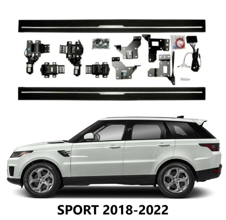 Car Craft Compatible With Land Range Rover Vogue Sport 2017-2022 Automatic Deployable Electric Side Step Retractable Ladder Pedal Running Boards Side Step Ps-lr045