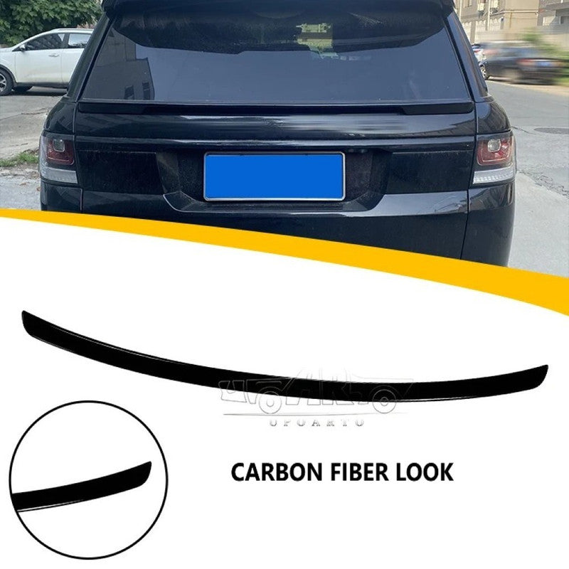 Car Craft Compatible With Land Range Rover Sport L494 2013 To 2019 Rear Trunk Wing Boot Lip Mid Spoiler Ar-land-004 Cf Carbon Fiber Look CC-8591 - CAR CRAFT INDIA