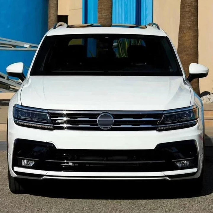 Car Craft Compatible With Vw Volkswagen Tiguan 2016-2019 Upgrade Facelift Convert To R Line Style Front Bumper Bodykit