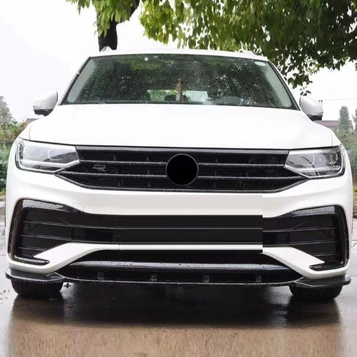 Car Craft Compatible With Vw Volkswagen Tiguan 2021-2023 Upgrade Facelift Convert To R Line Style Front Bumper Bodykit