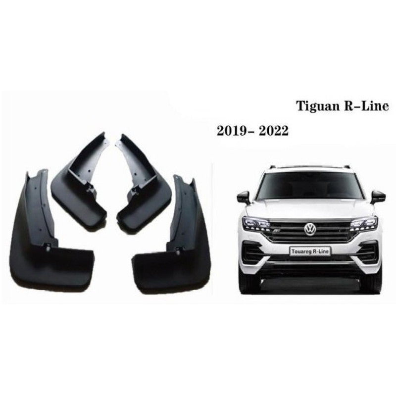 Car Craft Compatible With Vw Volkswagen Tiguan R Line 2019-2022 Car Tyre Mudflaps Mud Flap Mud Guard Fender Splash Guard Ty-vws2005 CC-7629 - CAR CRAFT INDIA