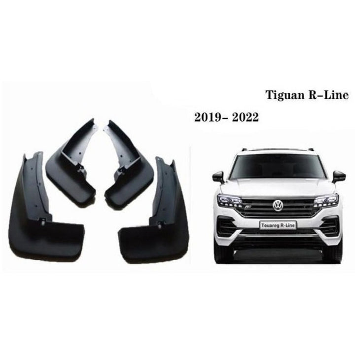 Car Craft Compatible With Vw Volkswagen Tiguan R Line 2019-2022 Car Tyre Mudflaps Mud Flap Mud Guard Fender Splash Guard Ty-vws2005 CC-7629 - CAR CRAFT INDIA