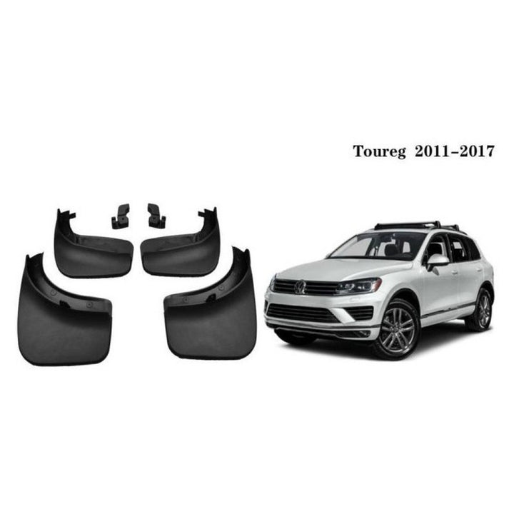 Car Craft Compatible With Volkswagen Vw Touareg 2011-2017 Car Tyre Mudflaps Mud Flap Mud Guard Fender Splash Guard Vw3003 CC-7505 - CAR CRAFT INDIA