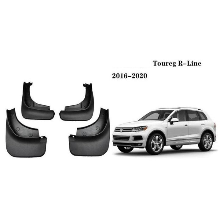 Car Craft Compatible With Vw Volkswagen Toureg R Line 2016-2020 Car Tyre Mudflaps Mud Flap Mud Guard Fender Splash Guard Ty-vw3005 CC-7632 - CAR CRAFT INDIA