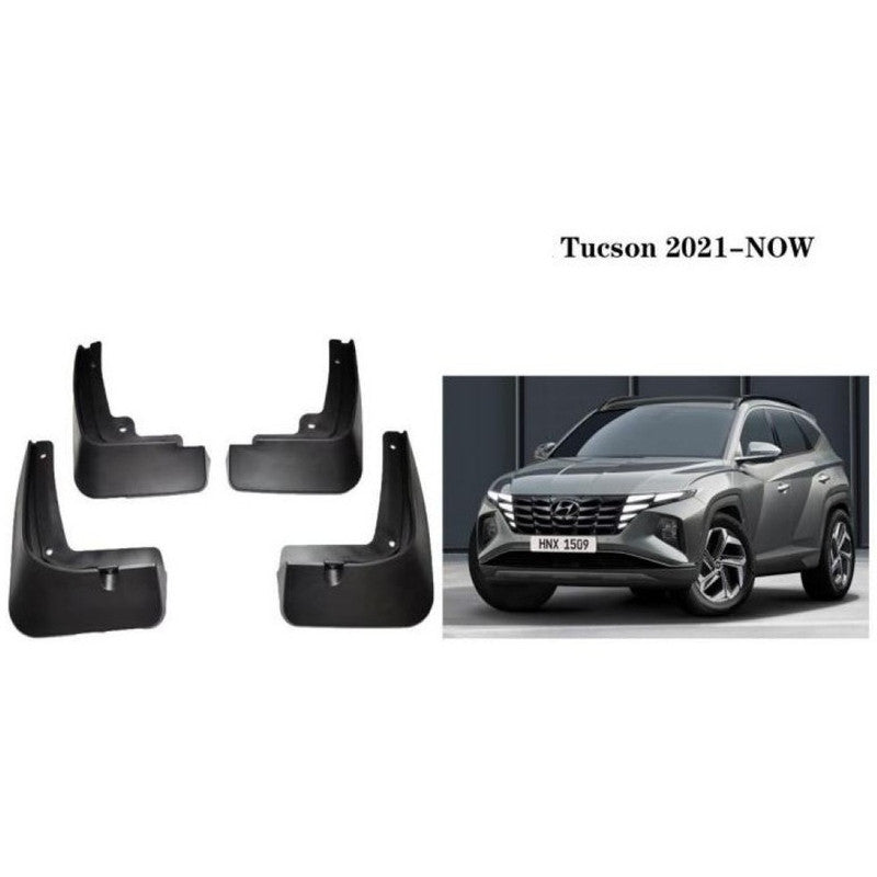 Car Craft Compatible With Hyundai Tucson 2021+ Car Tyre Mudflaps Mud Flap Mud Guard Fender Splash Guard Hy2012 CC-7578 - CAR CRAFT INDIA