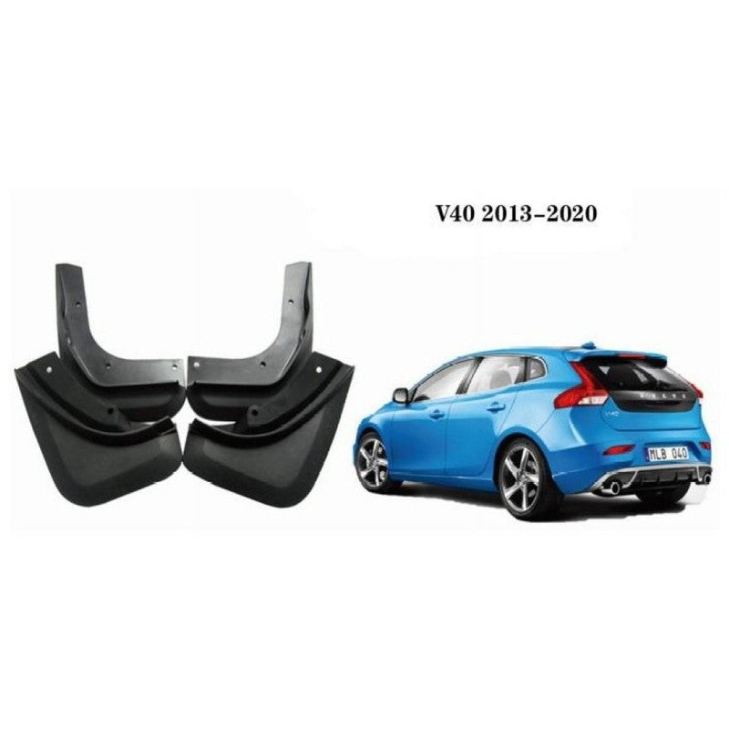 Car Craft Compatible With Volvo V40 2013-2020 Car Tyre Mudflaps Mud Flap Mud Guard Fender Splash Guard Vo2008 CC-7374 - CAR CRAFT INDIA