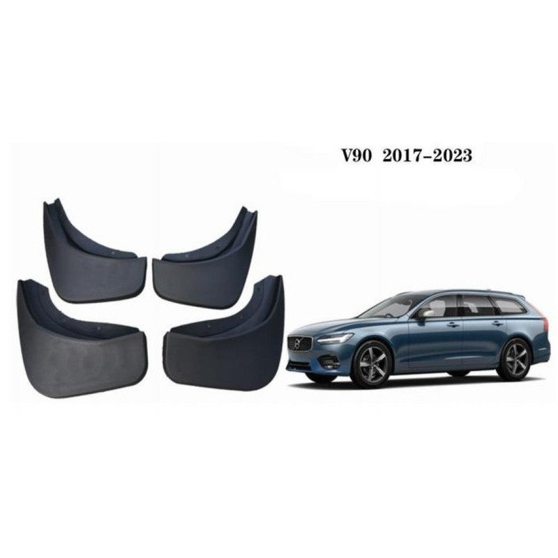 Car Craft Compatible With Volvo V90 2017-2023 Car Tyre Mudflaps Mud Flap Mud Guard Fender Splash Guard Vo2009 CC-7375 - CAR CRAFT INDIA