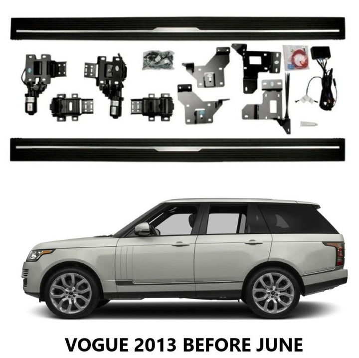 Car Craft Compatible With Land Range Rover Vogue 2013 Before June Automatic Deployable Electric Side Step Retractable Ladder Pedal Running Boards Side Step Ps-lr038