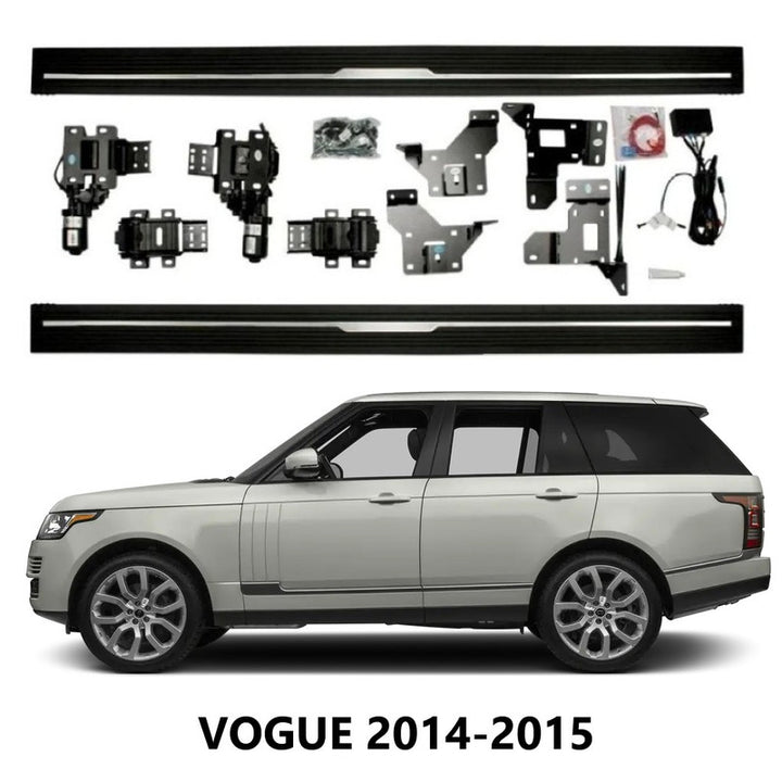 Car Craft Compatible With Land Range Rover Vogue 2014-2015 Automatic Deployable Electric Side Step Retractable Ladder Pedal Running Boards Side Step Ps-lr039