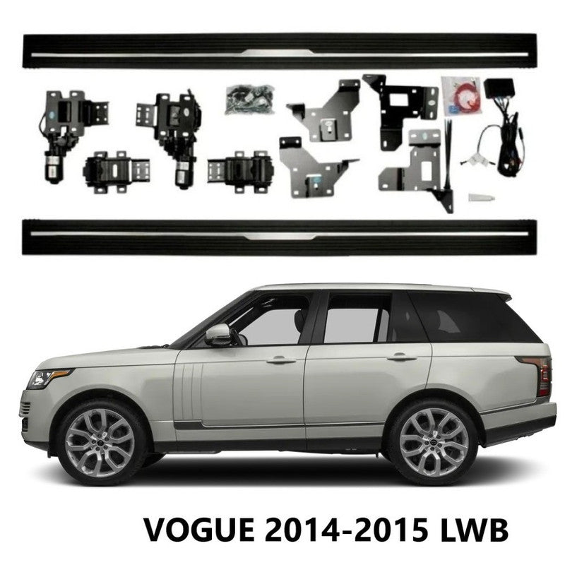 Car Craft Compatible With Land Range Rover Vogue Lwb 2014-2015 Automatic Deployable Electric Side Step Retractable Ladder Pedal Running Boards Side Step Ps-lr042