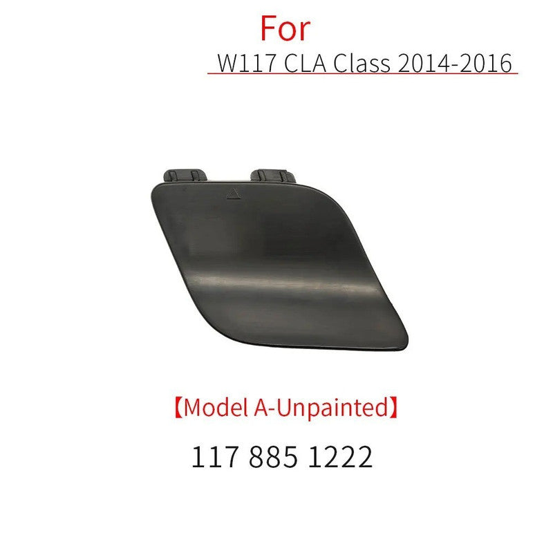 Car Craft Compatible With Mercedes Benz Cla W117 X117 2014-2019 Front Bumper Tow Hook Towing Tochan Trailer Cover 1178851222 Unpainted A - CAR CRAFT INDIA