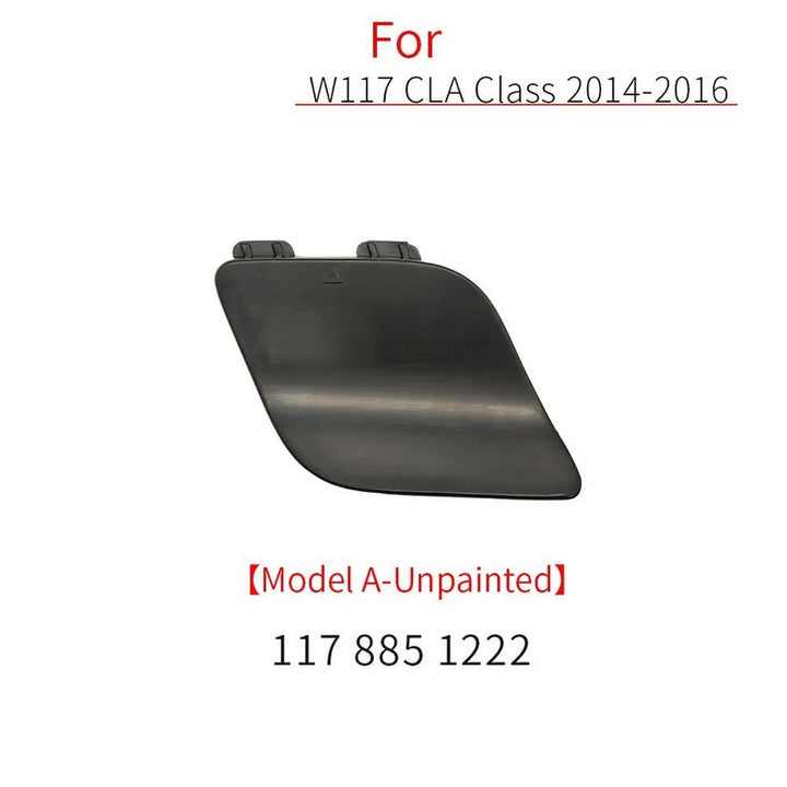 Car Craft Compatible With Mercedes Benz Cla W117 X117 2014-2019 Front Bumper Tow Hook Towing Tochan Trailer Cover 1178851222 Unpainted A - CAR CRAFT INDIA