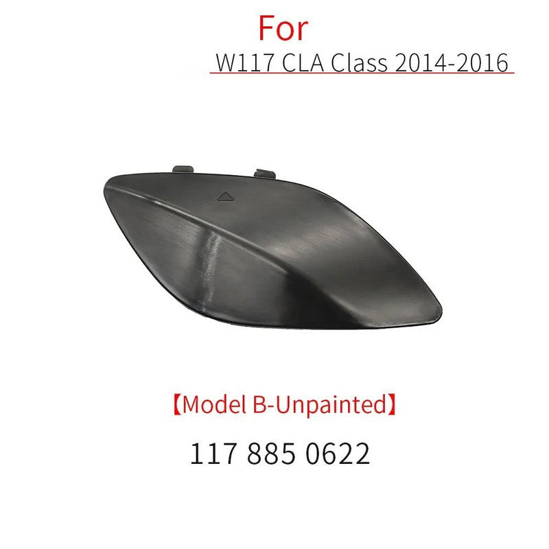 Car Craft Compatible With Mercedes Benz Cla W117 X117 2014-2019 Front Bumper Tow Hook Towing Tochan Trailer Cover 1178850622 Unpainted B - CAR CRAFT INDIA