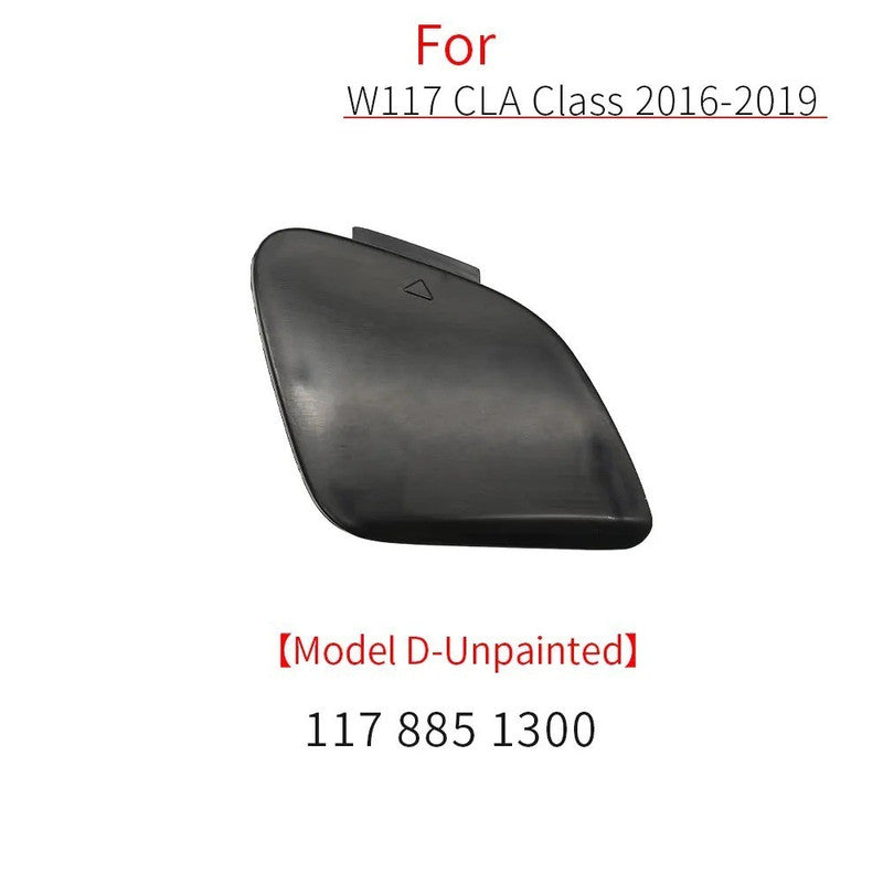 Car Craft Compatible With Mercedes Benz Cla W117 X117 2014-2019 Front Bumper Tow Hook Towing Tochan Trailer Cover 1178851300 Unpainted D - CAR CRAFT INDIA