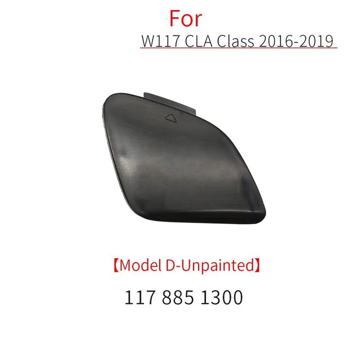 Car Craft Compatible With Mercedes Benz Cla W117 X117 2014-2019 Front Bumper Tow Hook Towing Tochan Trailer Cover 1178851300 Unpainted D - CAR CRAFT INDIA