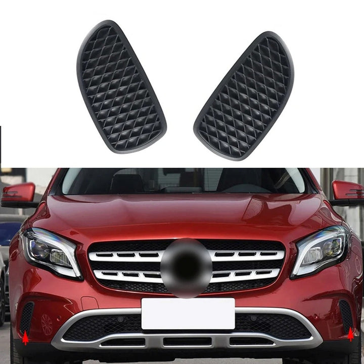 Car Craft Compatible With Mercedes Gla W156 X156 Lci 2017-2019 Front Bumper Fog Lamp Light Grill Vent 1568856700gc Left