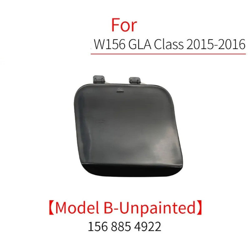 Car Craft Compatible With Mercedes Benz Gla W156 X156 2014-2016 Front Bumper Tow Hook Towing Tochan Trailer Cover 1568854922 B Unpainted - CAR CRAFT INDIA