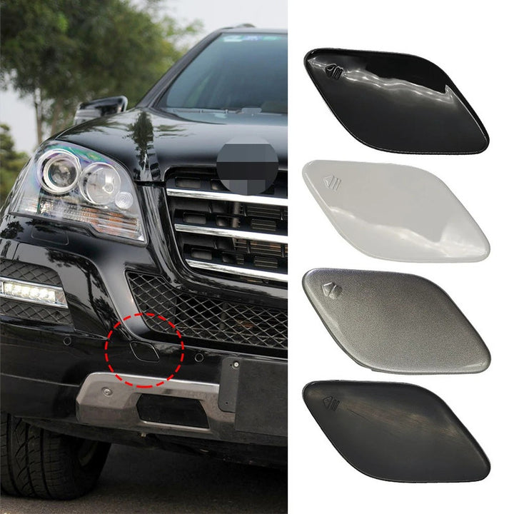 Car Craft Compatible With Mercedes Benz Ml W164 Lci 2009-2012 Front Bumper Tow Hook Towing Tochan Trailer Cover 1648853423 Unpainted - CAR CRAFT INDIA