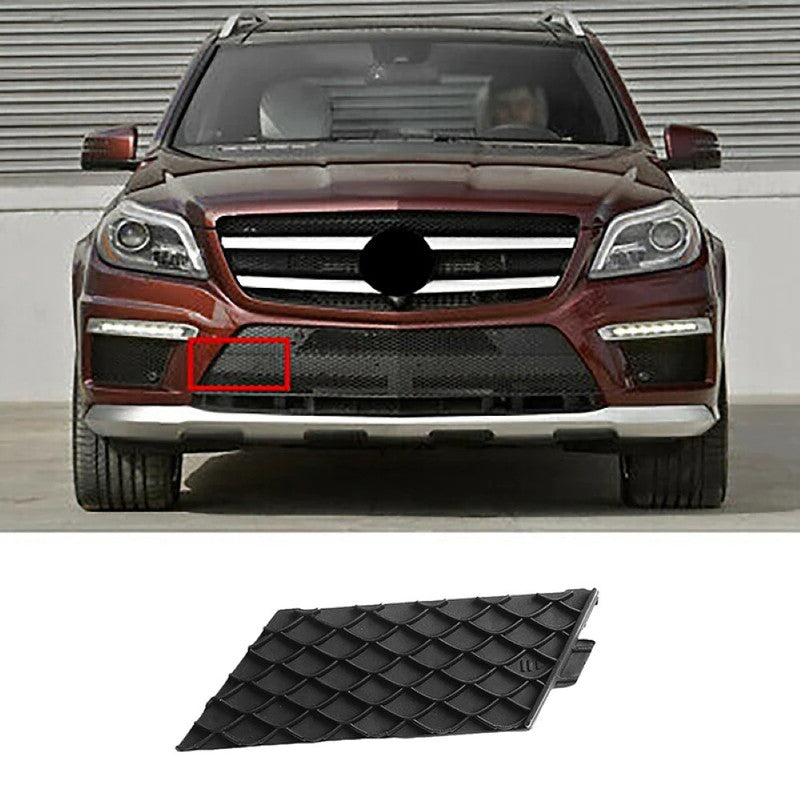 Car Craft Compatible With Mercedes Benz Gl W166 2012-2015 Amg Front Bumper Tow Hook Towing Tochan Trailer Cover 1668855122 Unpainted - CAR CRAFT INDIA