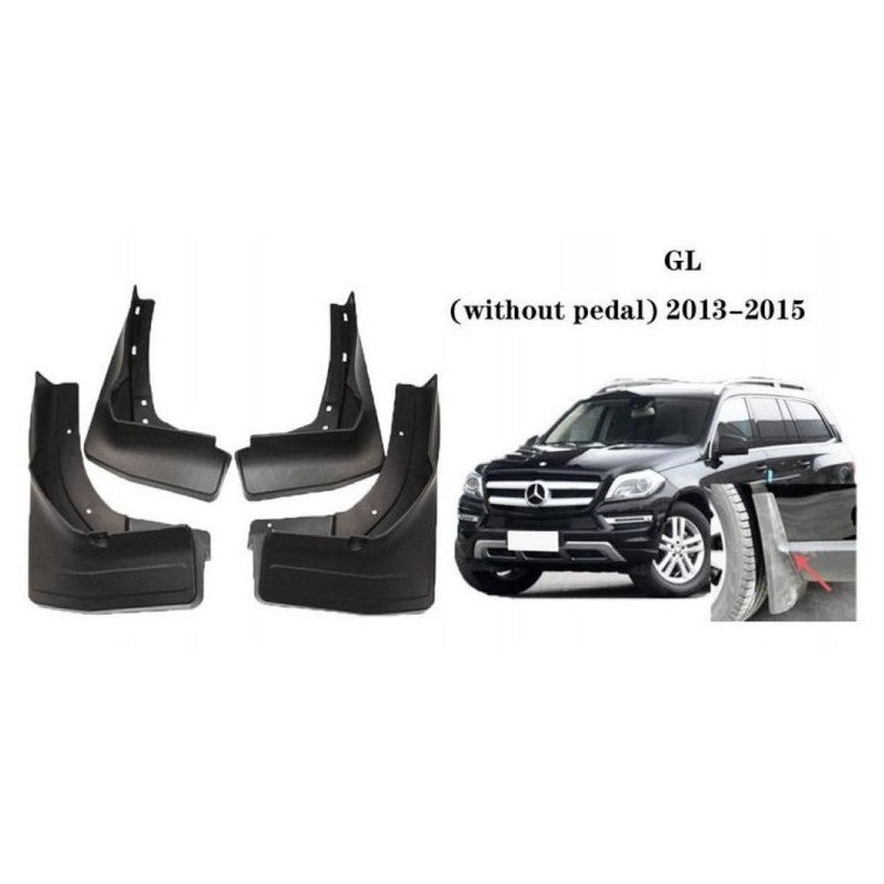 Car Craft Compatible With Mercedes Benz Gl W166 2012-2015 Without Pedal Car Tyre Mudflaps Mud Flap Mud Guard Fender Splash Guard Mb2016 CC-7490 - CAR CRAFT INDIA