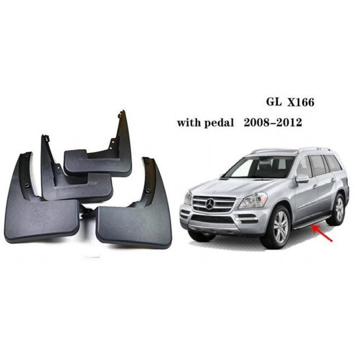 Car Craft Compatible With Mercedes Benz Gl W164 2008-2011 Car Tyre Mudflaps Mud Flap Mud Guard Fender Splash Guard Mb2015 CC-7489 - CAR CRAFT INDIA