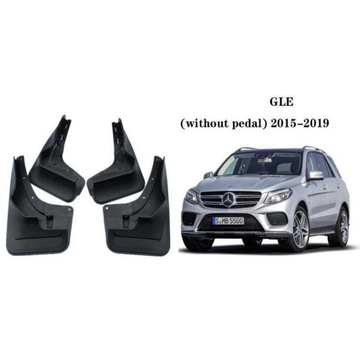 Car Craft Compatible With Mercedes Benz Gle W166 2015-2019 Without Pedal Car Tyre Mudflaps Mud Flap Mud Guard Fender Splash Guard Mb2024 CC-7477 - CAR CRAFT INDIA
