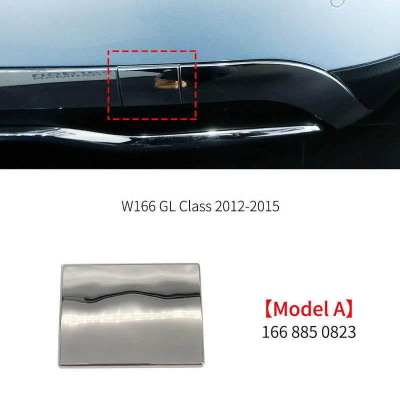 Car Craft Compatible With Mercedes Benz Gl W166 2012-2015 Rear Bumper Tow Hook Towing Tochan Trailer Cover 1668850823 Unpainted Model A - CAR CRAFT INDIA