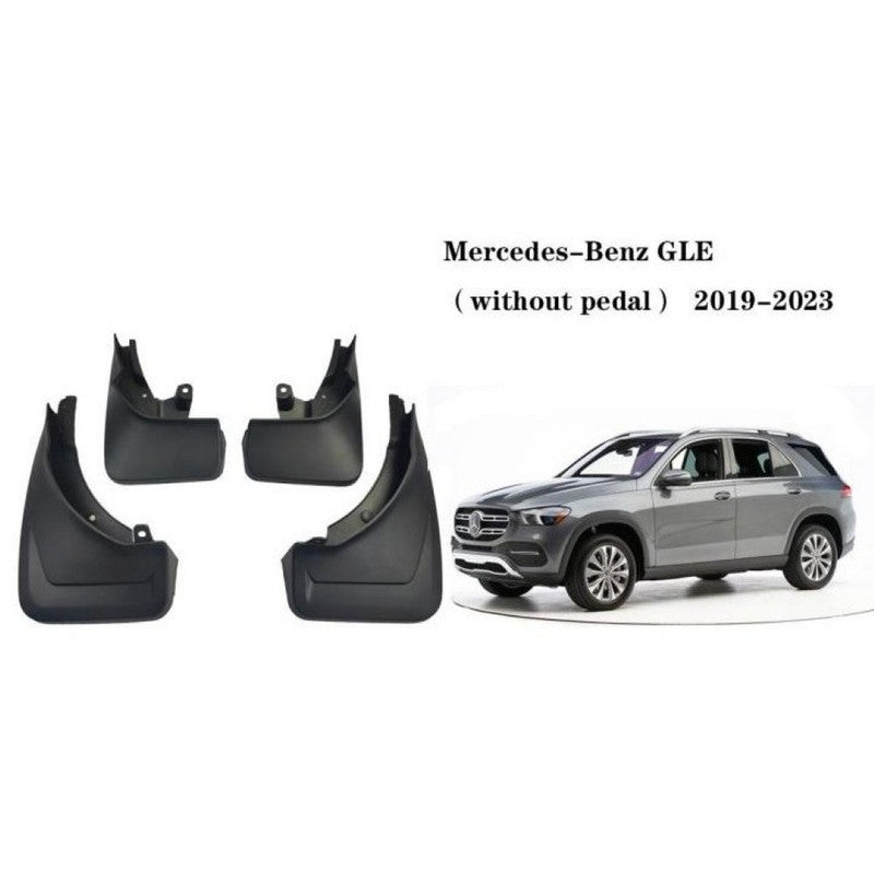 Car Craft Compatible With Mercedes Benz Gle W167 2019-2023 Without Pedal Car Tyre Mudflaps Mud Flap Mud Guard Fender Splash Guard Mb2032 CC-7483 - CAR CRAFT INDIA