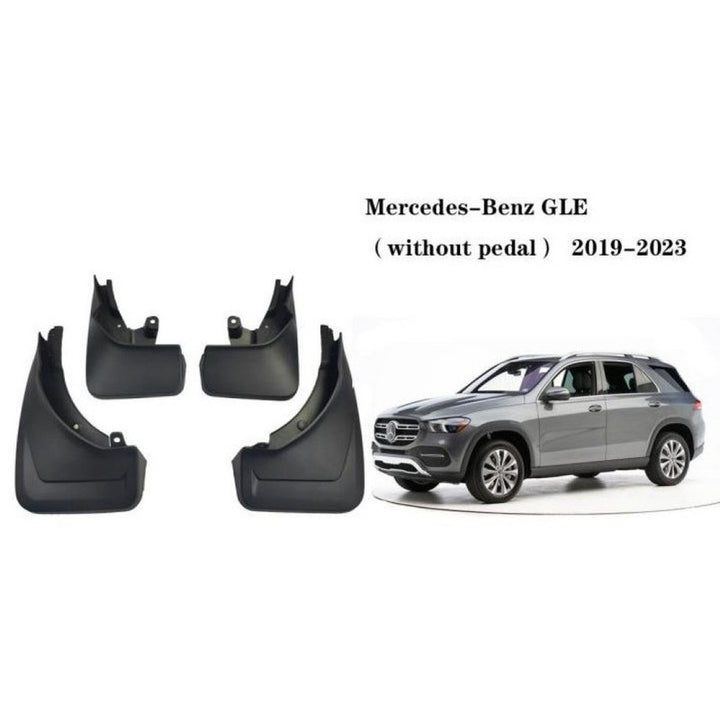 Car Craft Compatible With Mercedes Benz Gle W167 2019-2023 Without Pedal Car Tyre Mudflaps Mud Flap Mud Guard Fender Splash Guard Mb2032 CC-7483 - CAR CRAFT INDIA