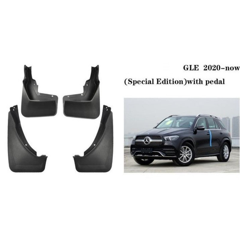 Car Craft Compatible With Mercedes Benz Gle W167 2019-2023 Wit Pedal High Special Edition Car Tyre Mudflaps Mud Flap Mud Guard Fender Splash Guard Mb2046 CC-7488 - CAR CRAFT INDIA