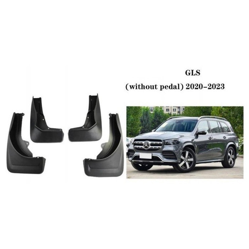 Car Craft Compatible With Mercedes Benz Gls W167 2019-2023 Without Pedal High Car Tyre Mudflaps Mud Flap Mud Guard Fender Splash Guard Mb2042 CC-7497 - CAR CRAFT INDIA