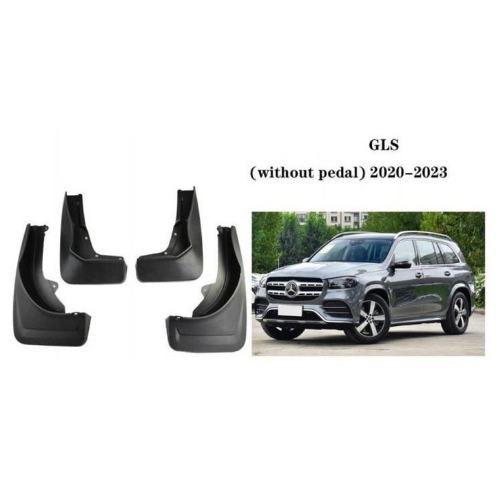 Car Craft Compatible With Mercedes Benz Gls W167 2019-2023 Without Pedal High Car Tyre Mudflaps Mud Flap Mud Guard Fender Splash Guard Mb2042 CC-7497 - CAR CRAFT INDIA