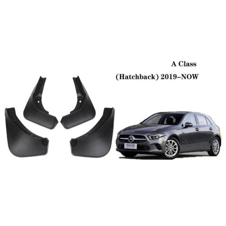 Car Craft Compatible With Mercedes A Class W177 Hatchback 2019+ Car Tyre Mudflaps Mud Flap Mud Guard Fender Splash Guard Ty-mb1021 CC-7594 - CAR CRAFT INDIA