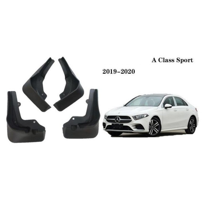Car Craft Compatible With Mercedes Benz A Class W177 Sport 2019-2020 Car Tyre Mudflaps Mud Flap Mud Guard Fender Splash Guard Mb1005 CC-7443 - CAR CRAFT INDIA