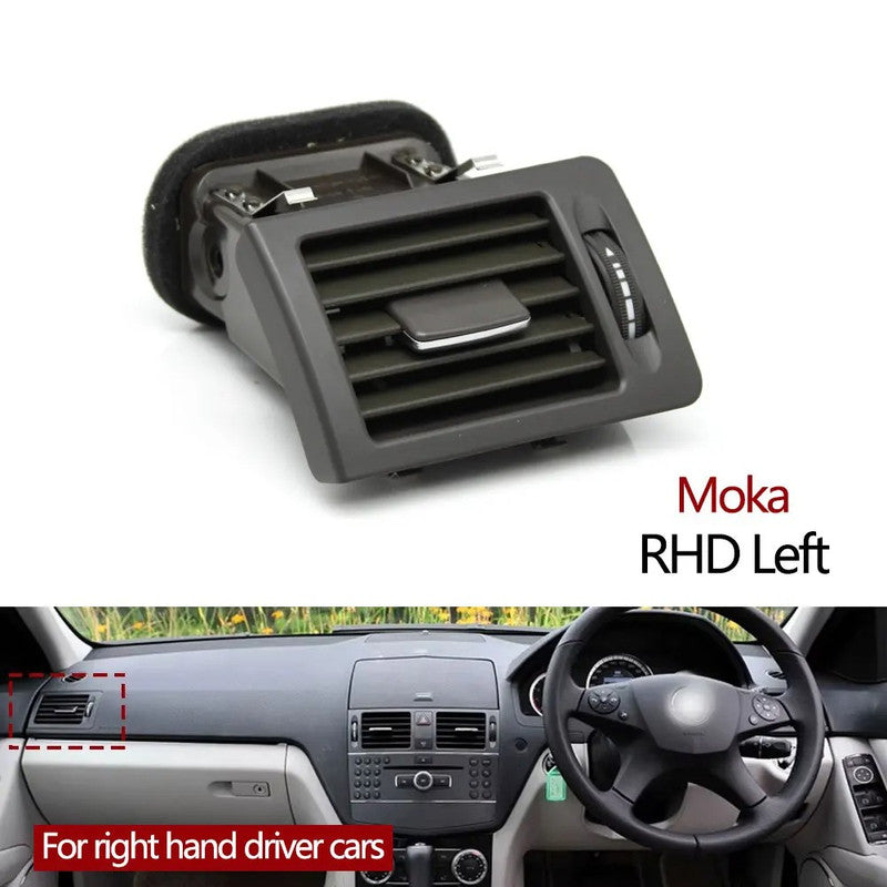 Car Craft Compatible With Mercedes Benz C Class W204 2007-2010 Right Hand Driver Car Front Air Conditioning Ac Vent Grill Trim Outlet Assembly 20483013548490-a Moka Left CC-7925 - CAR CRAFT INDIA