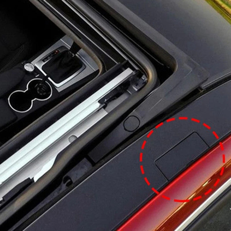 Car Craft Compatible With Mercedes Benz E Class For W212 2009-2015 C Class For W204 W207 2007-2014 Coupe Car Roof Rail Molding Trim Luggage Rack Cover Plate 2126902882 Unpainted - CAR CRAFT INDIA