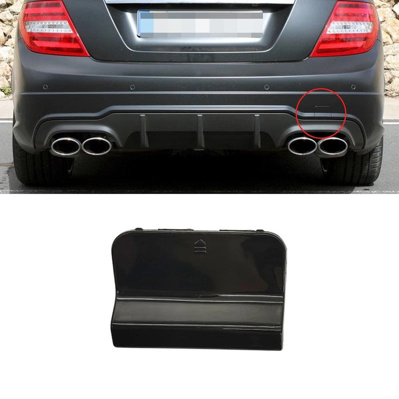 Car Craft Compatible With Mercedes Benz C Class W204 Lci 2011-2014 Amg Rear Bumper Tow Hook Towing Tochan Trailer Cover 2048856223 Unpainted - CAR CRAFT INDIA