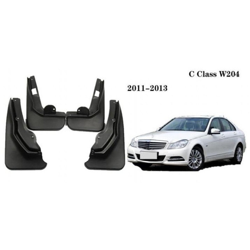 Car Craft Compatible With Mercedes Benz C Class W204 2011-2013 Car Tyre Mudflaps Mud Flap Mud Guard Fender Splash Guard Mb1010 CC-7447 - CAR CRAFT INDIA