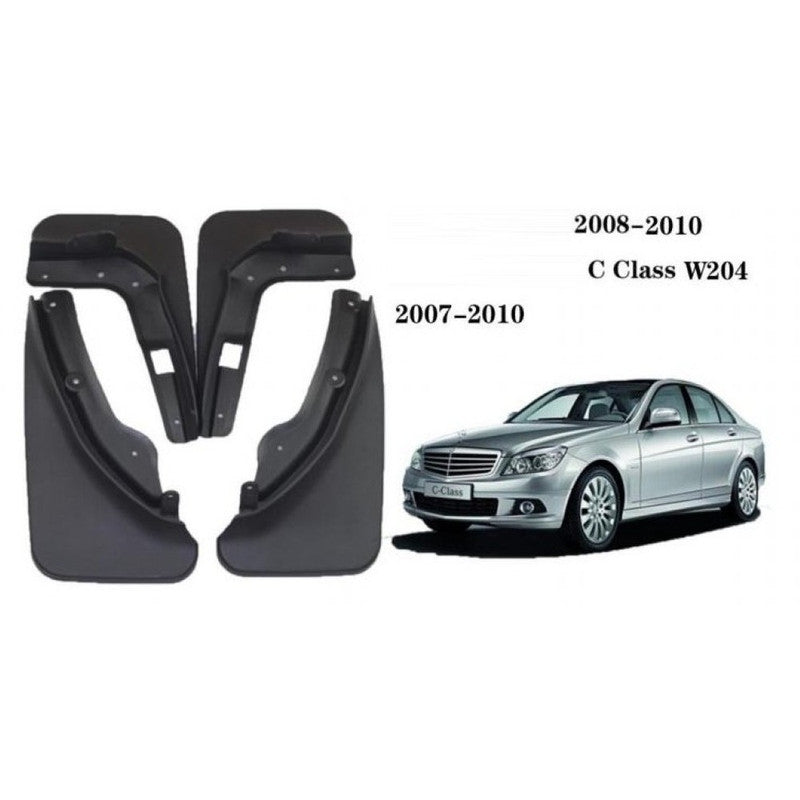 Car Craft Compatible With Mercedes Benz C Class W204 2007-2011 Car Tyre Mudflaps Mud Flap Mud Guard Fender Splash Guard Mb1009 CC-7446 - CAR CRAFT INDIA