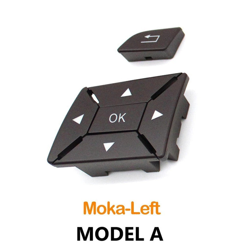 Car Craft Compatible With Mercedes A B C E Class Gla W204 W246 W207 W212 W176 W156 Cla W117 Cls W218 Slk Slc W172 Steering Wheel Control Switch Knob Button Cover 21854001628495 Moka Left A CC-7846 - CAR CRAFT INDIA