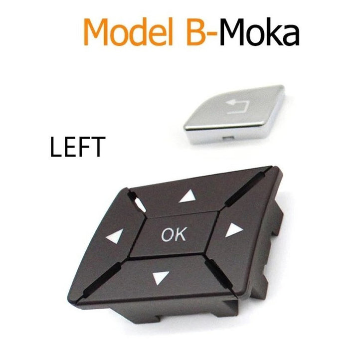 Car Craft Compatible With Mercedes A B C E Class Gla W204 W246 W207 W212 W176 W156 Cla W117 Cls W218 Slk Slc W172 Steering Wheel Control Switch Knob Button Cover 17254002628495 Moka Left B CC-7850 - CAR CRAFT INDIA