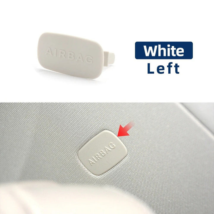 Car Craft Compatible With Mercedes Benz C Class W205 C205 2015-2021 A Piller Airbag Srs Decorative Cover Cap Trim 20569202211b88 White Left CC-8958