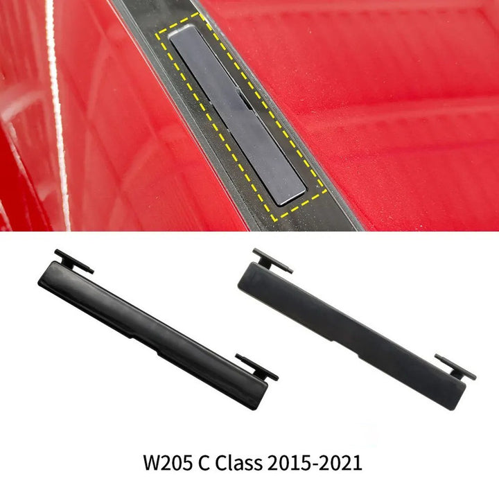 Car Craft Compatible With Mercedes Benz C Class W205 2015-2021 Glc W253 X253 2016-2022 Car Roof Rail Molding Trim Luggage Rack Cover Plate 2057504100 Unpainted - CAR CRAFT INDIA