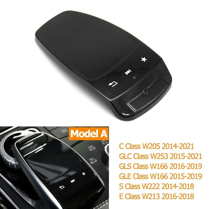Car Craft Compatible With Mercedes C Class W205 14-21 Glc W253 15-21 Gle Gls W166 15-19 S Class W222 14-18 E Class W213 16-18 Console Mouse Control Switch Hand Writing Touchpad Button Cover 2059009927 A - CAR CRAFT INDIA
