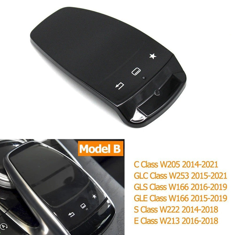 Car Craft Compatible With Mercedes C Class W205 14-21 Glc W253 15-21 Gle Gls W166 15-19 S Class W222 14-18 E Class W213 16-18 Console Mouse Control Switch Hand Writing Touchpad Button Cover 2059009927 B - CAR CRAFT INDIA