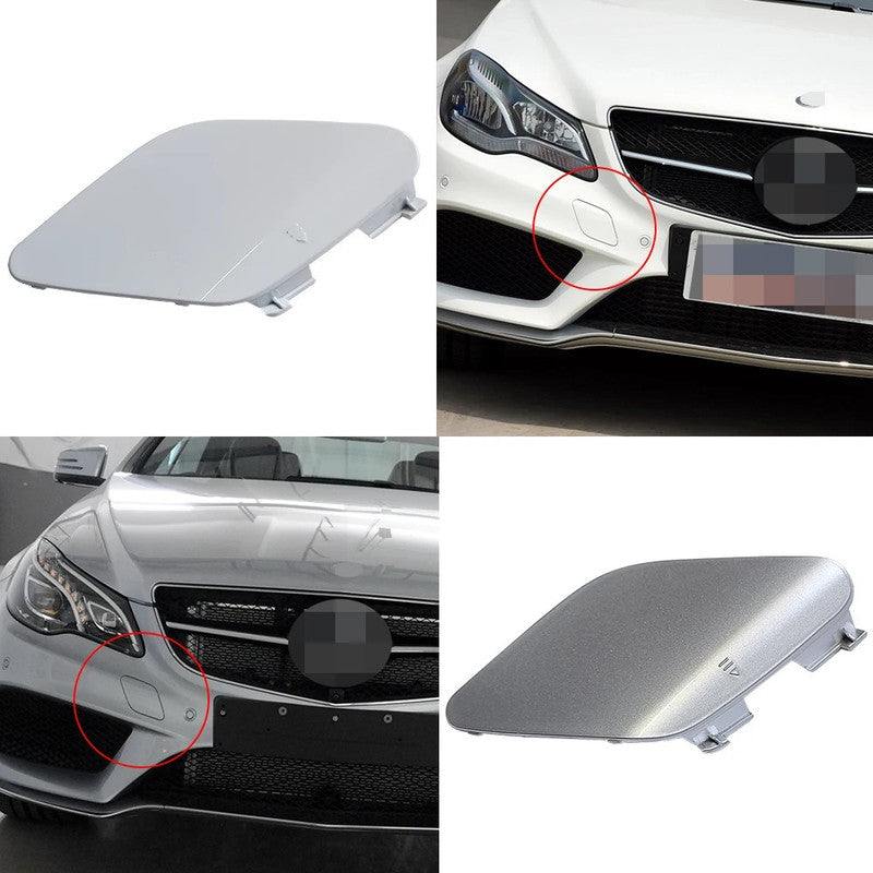 Car Craft Compatible With Mercedes Benz E Class Coupe W207 2013-2016 Front Bumper Tow Hook Towing Tochan Trailer Cover 2078850024 Unpainted - CAR CRAFT INDIA