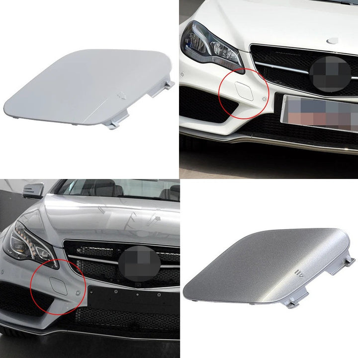 Car Craft Compatible With Mercedes Benz E Class Coupe W207 2013-2016 Front Bumper Tow Hook Towing Tochan Trailer Cover 2078850024 Unpainted - CAR CRAFT INDIA